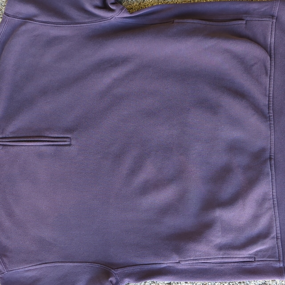 Athleta Forever Fleece 1/4 Zip Sweatshirt - Iris S - Picture 8 of 14